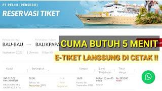 Cara YANG BENAR Beli Tiket Penumpang Kapal Pelni (Online) Di Situs Resmi PT. Pelni (www.pelni.co.id)