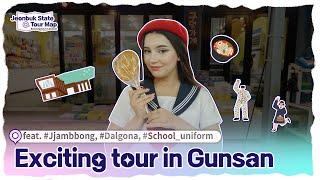 Exciting tour in Gunsan feat. #Jjjambbong, #Dalgona, #School_uniform