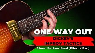 Guitar Breakdown:  One Way Out » Dickey Betts » Allman Brothers Band