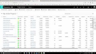 Microsoft Dynamics 365 and Project Online Integration Demo