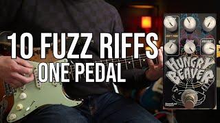 Top 10 Fuzz Riffs from ONE Pedal | Hungry Beaver by Soundlad Liverpool