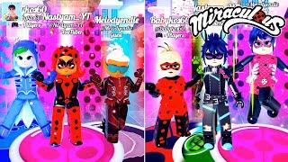 ALL NEW TRANSFORMATION DO GRUPO NO PARIS THE HIDDEN JEWELS - MIRACULOUS ROBLOX!