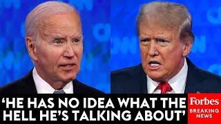 President Biden Blasts Donald Trump Over NATO Threats At Presidential Debate