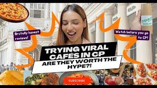 Reviewing VIRAL Restaurants in Delhi-CP (Connaught Place) | Are they worth the hype!? Delhi Food