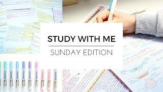 STUDY WITH ME | Sunday Edition