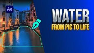 After Effects Tutorial | wave of water effect