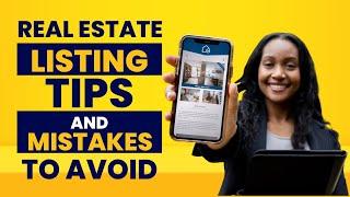 Real Estate Listings Tips And Mistakes To Avoid | Realty Solutions