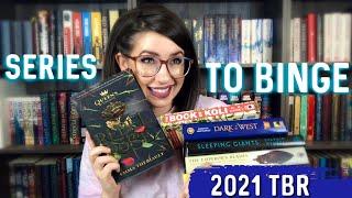 BOOK SERIES I WANT TO MARATHON | 2021 TBR