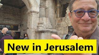 NEW: The Ancient Roman City Gate Museum, Beneath Damascus Gate, Jerusalem (Zahi Shaked)