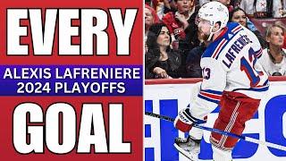 Every Alexis Lafreniere Goal in 2024 Stanley Cup Playoffs