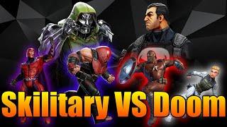 Skilitary Can Beat Doom in War!! - MSF - Marvel Strike Force