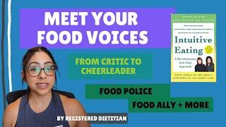 Meet Your Food Voices: from Critic to Cheerleader