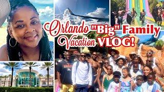 ORLANDO BIG FAMILY VACATION VLOG 2024! Hug & Kisses + Aquatica & Rain Forest Cafe ~ Part 1