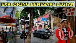 BENESARI LEGIAN TODAY || Legian To The Beach