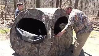 Ameristep Doghouse Hunting Blind How to and Review