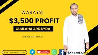 WARAYSI: Sidee Ayuu  $3,500 Uga Sameeyay Suuqa Forex | Waraysi | ITUS OO ITAABSII