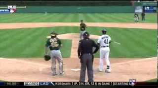 Victor Martinez & Grant Balfour Fight - ALDS Game 3