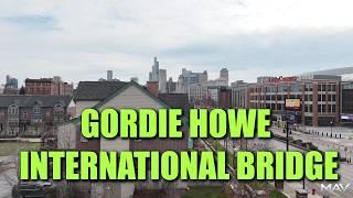 I Flew over The Gordie Howe International Bridge First | Happy New Year!