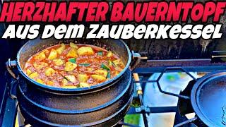 Herzhafter Bauerntopf aus dem Zauberkessel / Dutch Oven Rezepte