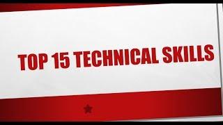 Top 15 Technical Skills That Will Get You Hired For Big MNCs | Future Job Skills