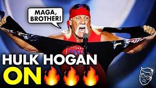 Hulk Hogan Just Delivered Most ELECTRIC Moment in RNC HISTORY | Arena on FIRE, Greatest Speech 
