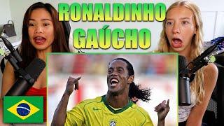 American Girls React to LEGENDARY Moments By Ronaldinho! 