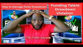 Funding Talent Drawdown Violation | My Forex Funds Drawdown Violation