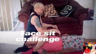 Face sitting survival challenge