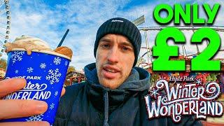 Hyde Park Winter Wonderland 2024 Cheap Eats Food Tour 