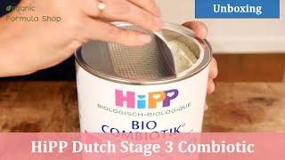 Hipp Dutch Organic Formula - Stage 3 Unboxing