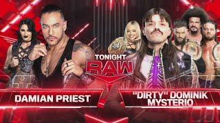 Lucha Completa: Damian Priest Vs Dominik Mysterio - WWE Raw 16/09/2024 (En Español)