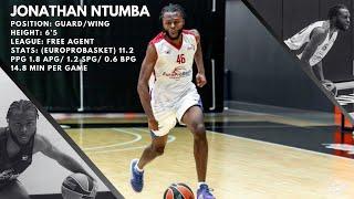 Jonathan Ntumba Highlights 23/24 || EuroProBasket #Lowkeyhoops