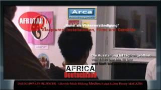 Adetoun & Michael Küppers-Adebisi Afrika Medien Kunst Hamburg Diaspora Black AFROTAK TV 2010