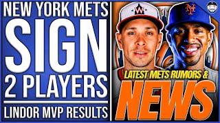 REPORT: Mets SIGN Joey Meneses & Relievers, Lindor Finishes 2nd In NL MVP (New York Mets News)