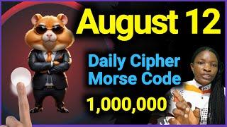 12 August Hamster Kombat Daily Cipher Code  Today