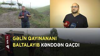 Daşkəsəndə dəhşət: Evin üçüncü gəlini qayınanasını baltaladı – APA TV