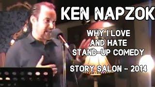 Love and hate for stand-up comedy - Ken Napzok at Story Salon