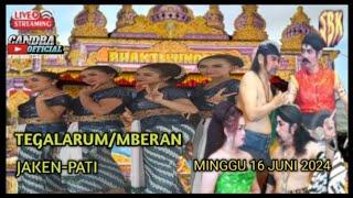 LIVE STREAMING#BHAKTI KUNCORO#DS TEGALARUM MBERAN JAKEN .PATI"CRT LEGOWO LESMOYO "16-06-2024