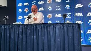 Wake Forest coach Steve Forbes post Xavier press conference