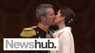 'So beautiful': Day of celebration in Denmark as King Frederik takes throne | Newshub