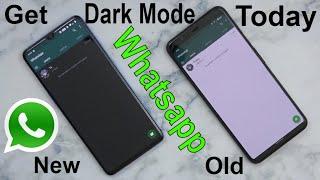 How To Enable/Turn On Whatsapp Dark/Night Mode/Theme UI On Android Today (No Root Mod Tutorial)