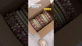 silk thread bangles ₹690+$