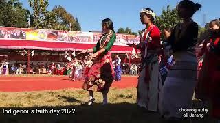 indigenous faith day at Rono ground Doimukh On 1st December 2022