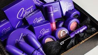 Trying on the Mac x Selena Collection!
