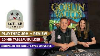 Goblin Vaults Board Game | Playthrough | Review