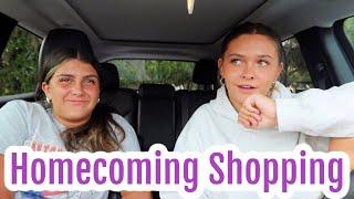 Come Homecoming Dress Shopping and Try On With Me! Emma and Ellie