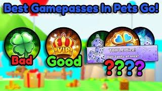  The BEST Gamepasses To Buy In Pets Go!