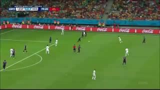 Robben amazing goal vs Spain in the World Cup 2014