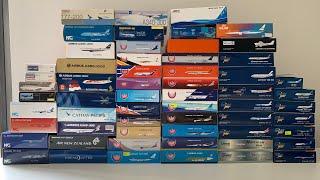 55+ 1:400 Scale Model Collection | Gemini Jets, NG Models, JC Wings, ...