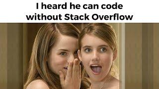 Funniest Stack Overflow Memes & Questions